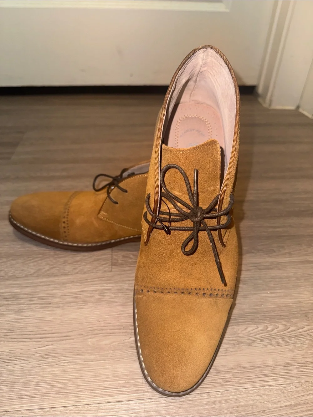 Men's Stacy Adams Avery Brown Suede Lace Boot 25198